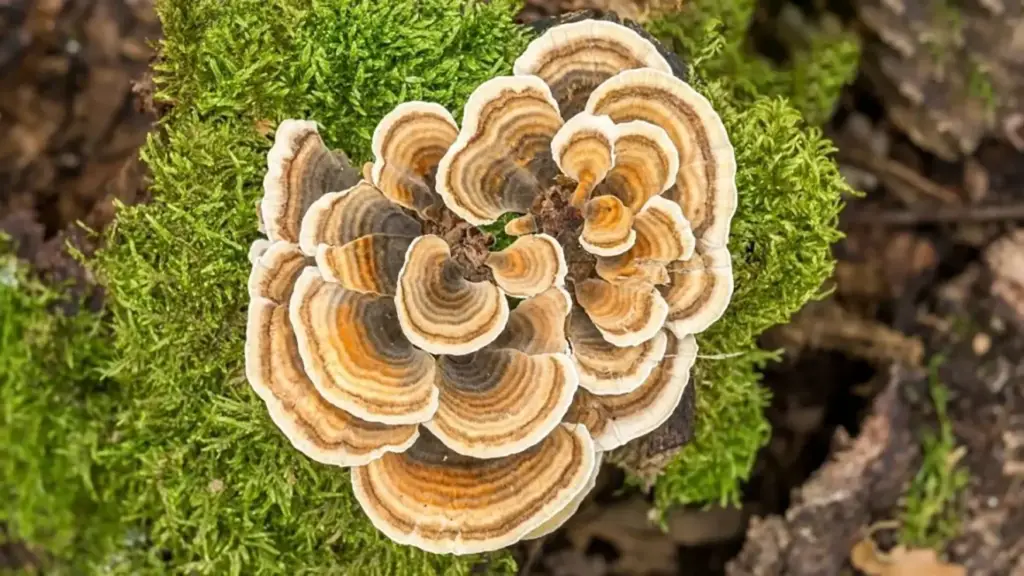 Turkey Tail (Trametes versicolor)